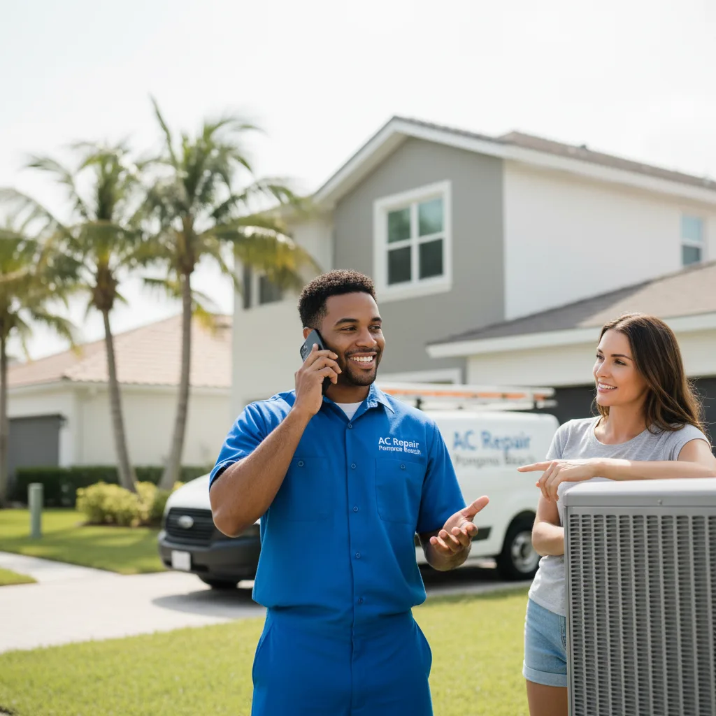 AC Repair Pompano Beach customer support in Pine Brook
